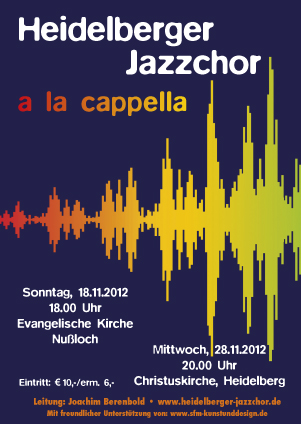 Heidelberger Jazzchor November 2012
